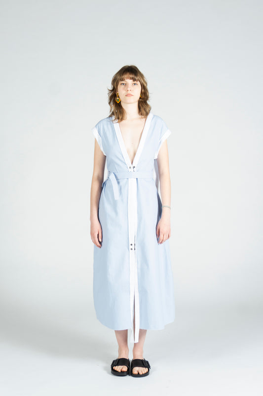 BLUE CANVAS DRESS - EL MAR