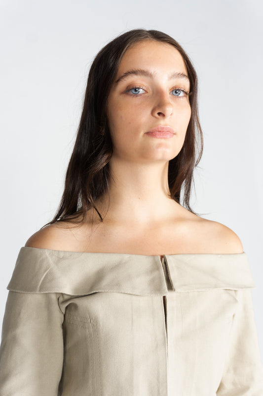 OFF SHOULDER BLAZER - EL CALOR