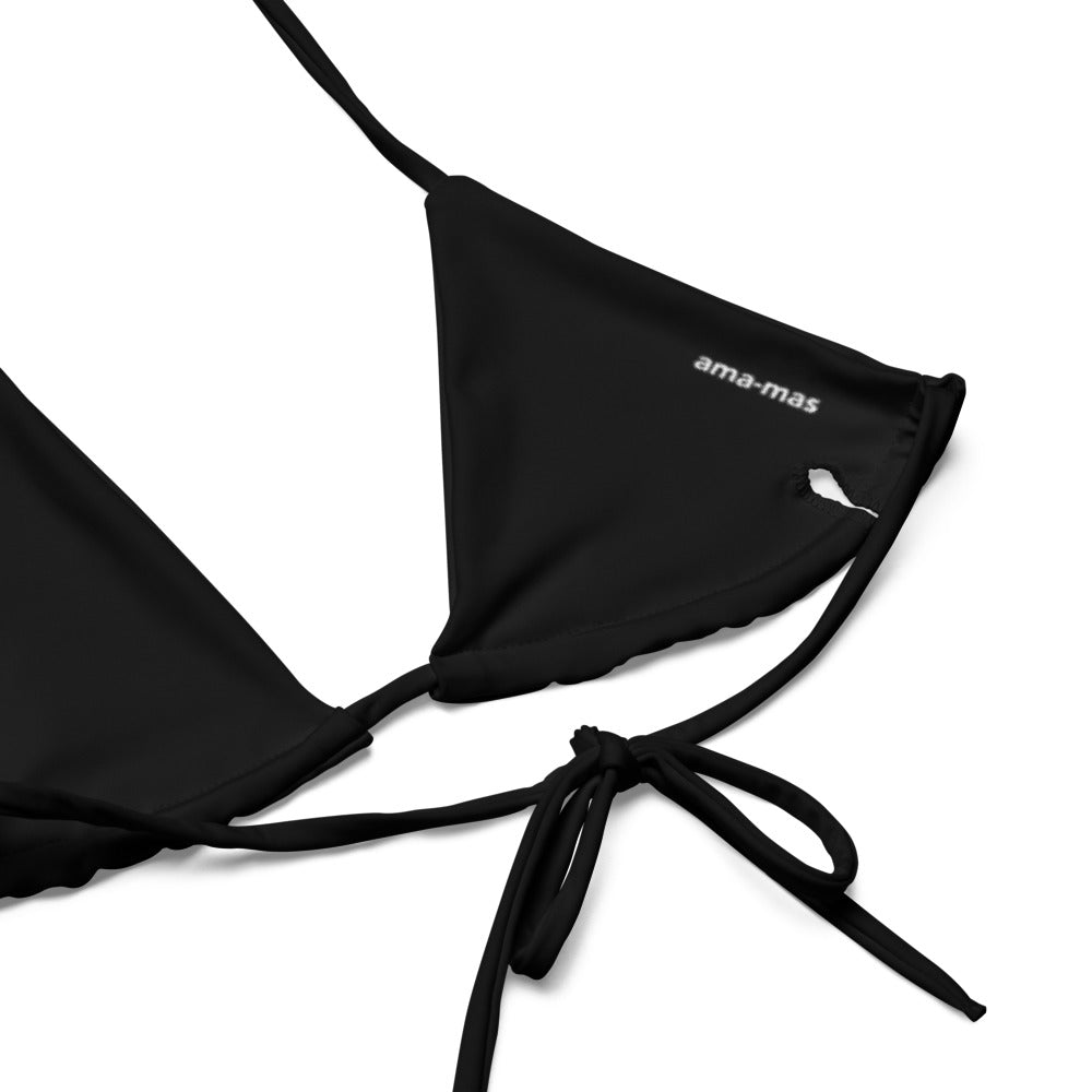 String Bikini Black